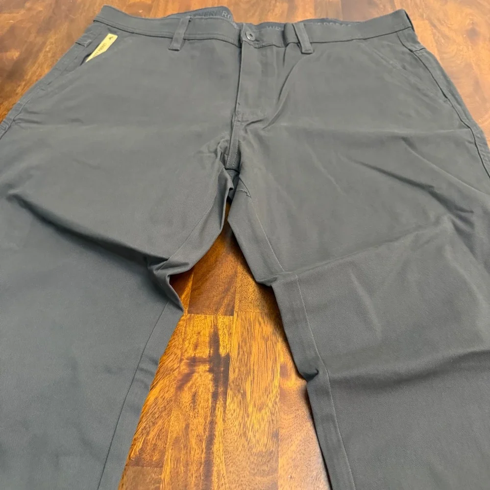 Weatherproof Vintage Mens Commuter Pant Charcoal Grey 40x30 Stretch W5F899SC NEW